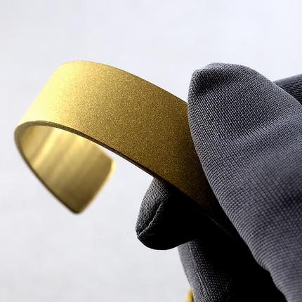 山梨県昭和町のふるさと納税 ブレスレット 純金 造幣局検定刻印付 K24 鍛造技法 幅15mm 腕周り20cm 210204105tmunik24-20 SWAA240