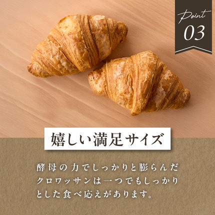 京都府木津川市のふるさと納税 【定期便】よつ葉バターの贅沢な香り広がる♪酵母クロワッサン１０個 選べる回数（2回・3回・6回・12回）