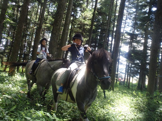 長野県小諸市のふるさと納税 まきば軽井沢　ほっこり50分乗馬体験　1名様 長野 信州 小諸 大自然 体験チケット