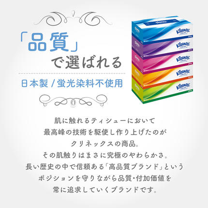 宮城県岩沼市のふるさと納税 定期便 ティッシュ クリネックス 5箱入 × 6パック 《 6ヶ月ごと計  2回 》 ティッシュ セット