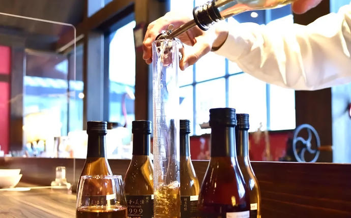 兵庫県淡路市のふるさと納税 古酒セルフブレンド体験と淡路島ランチコースセット 2名様ペアチケット