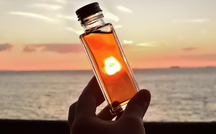 兵庫県淡路市のふるさと納税 古酒セルフブレンド体験と淡路島ランチコースセット 2名様ペアチケット