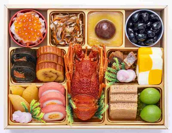 愛知県小牧市のふるさと納税 おせち【早期限定寄附額（数量限定）】千賀屋謹製　迎春おせち料理 「天寿千」和風三段重 3～4人前 全45品 冷蔵［035S27］