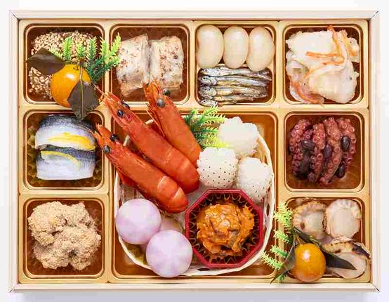 愛知県小牧市のふるさと納税 おせち【早期限定寄附額（数量限定）】千賀屋謹製　迎春おせち料理 「天寿千」和風三段重 3～4人前 全45品 冷蔵［035S27］