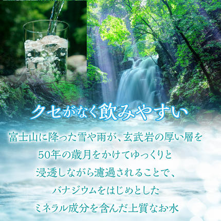 山梨県昭和町のふるさと納税 【3ヶ月定期便】富士山麓 四季の水／500ml×2箱・ミネラルウォーター SWAB013