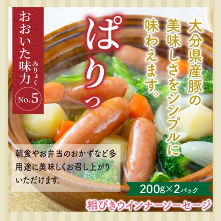 大分県国東市のふるさと納税 大満足2.28kg!おおいた味力ソーセージセット_1307R