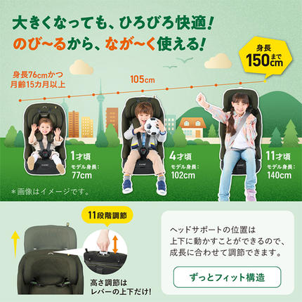コンビ 】ジュニアシート ジョイトリップ アドバンス ISOFIX エッグ