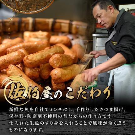 鹿児島県日置市のふるさと納税 No.312-01 ＜2026年3月発送分(3月31日迄に発送)＞＜平日着＞本場鹿児島県産！保存料・防腐剤不使用！さつま揚げの詰合せ(4種・18～20個) 鹿児島県産 さつまあげ ギフト【佐伯屋】