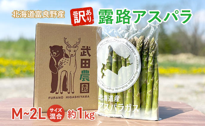 武田農園とれたて直送］2027年春～発送 訳あり グリーンアスパラ