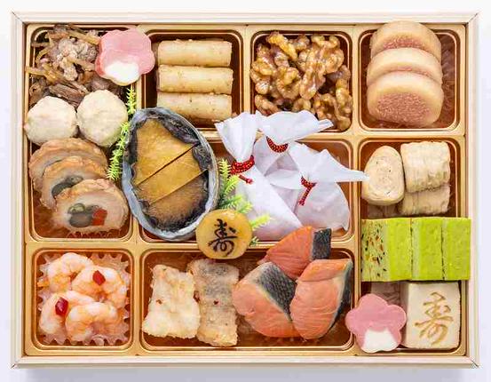 愛知県小牧市のふるさと納税 おせち【早期限定寄附額（数量限定）】千賀屋謹製　迎春おせち料理 「天寿千」和風三段重 3～4人前 全45品 冷蔵［035S27］