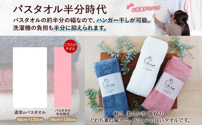 岐阜県安八町のふるさと納税 タオル エアーかおる ダディボーイ バスタオル半分時代  スノーホワイト 2枚 セット 34×120cm ハーフバスタオル スリムバスタオル 日本製 綿100％ 柔らか 軽い ふわふわ スーパーZERO ヘアドライタオル 吸水速乾 送料無料 浅野撚糸 岐阜県 【 安八町 】