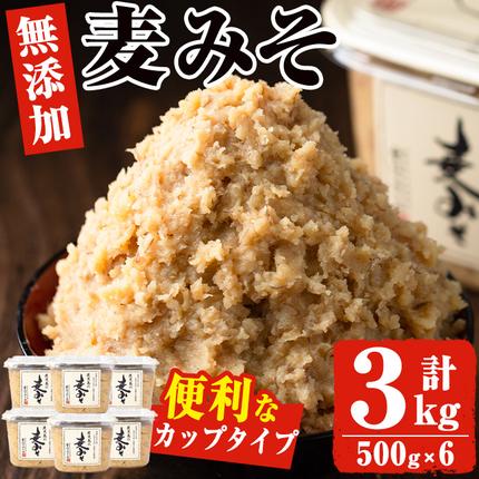No.531 鹿児島の麦みそ(500gカッ