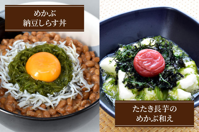 宮城県大郷町のふるさと納税 農林水産大臣賞受賞！三陸産細切りめかぶ 30g×3段×10セット(かつおたれ付き) 計30パック入り｜宮城産 三陸 国産 めかぶ メカブ 冷凍 ネバネバ パック入り お取り寄せ タレ付 おかず 栄養 [0249]