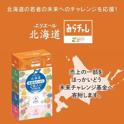 北海道赤平市のふるさと納税 エリエール ハーフサイズ 収納に便利 コンパクト 【少量5パック】 北海道ティシュー 300組 5箱×5パック 計25箱 なまらたっぷり 大容量 防災 常備品 備蓄品 消耗品 日用品 生活必需品 送料無料 赤平市