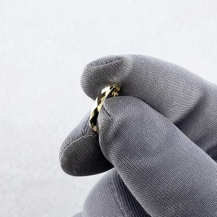 山梨県昭和町のふるさと納税 18金 フープ ピアス 18k 片耳 フープピアス ゴールド カット イエローゴールドK18 18k 地金 ジュエリー シンプル 誕生日 プレゼント 記念日 人気 普段 使い SWAA284