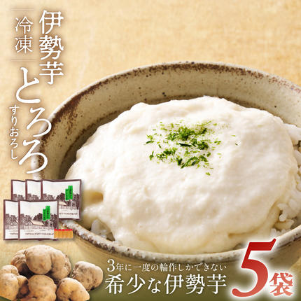 三重県多気町のふるさと納税 伊勢いも すりおろし 冷凍とろろ 伊勢いも 芋 イモ とろろ 伊勢芋 とろろ芋 すりおろし 野菜 農作物 お手軽 とろろ汁 ご飯 そば つけ汁 健康 稀少 名産品 簡単 便利 個包装 粘り 冷凍 三重県 多気町 HK-01