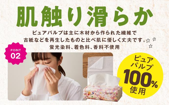 大阪府泉佐野市のふるさと納税 ソフトパックティッシュ 60パック×400枚 200組【ピュアパルプ100％ 高評価 人気急上昇 まとめ買い 日用品 常備品 てぃっしゅ 備蓄 防災 ALOHAS】 010B1754
