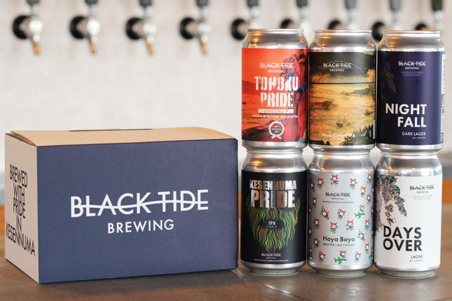 宮城県気仙沼市のふるさと納税 【できたて直送！】 BTB クラフトビール 6缶 セット [BLACK TIDE BREWING 宮城県 気仙沼市 20565980] 酒 ビール びーる 飲み比べ クラフト お酒 地ビール