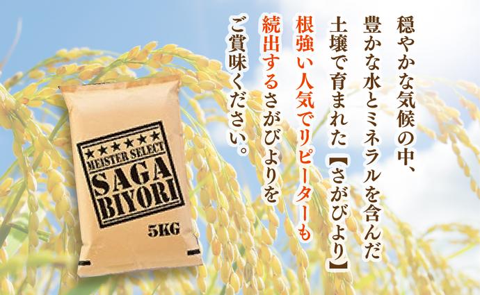 佐賀県大町町のふるさと納税  [令和7年産] 特A評価 さがびより 白米 5kg