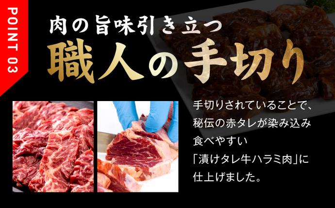 大阪府泉佐野市のふるさと納税 冷蔵配送 牛ハラミ タレ漬焼肉 1.5kg（300g×5） 099H4052