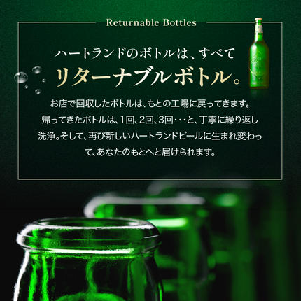 定期便 6ヶ月 キリン ビール ハートランドビール 500ml 中瓶 12本 箱入