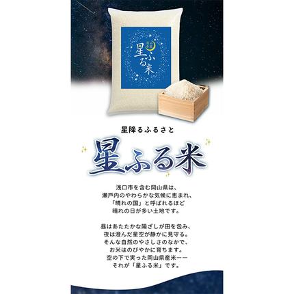岡山県浅口市のふるさと納税 【au PAY ふるさと納税限定】応援米 星ふる米 無洗米 4.9kg (1袋) 岡山県産《7-14営業日以内に出荷(土日祝除く)》生活応援 ふるさと 岡山 岡山県 浅口市 米 ブレンド米 無洗米 おにぎり米 コメ お米