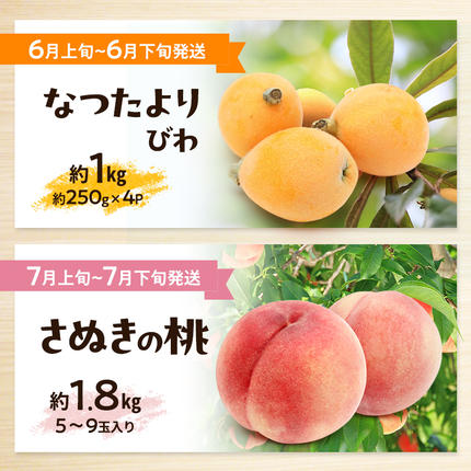 香川県東かがわ市のふるさと納税 讃岐のフルーツ定期便（全10回）