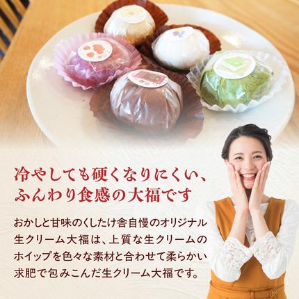 オリジナル生クリーム大福5種10個セット / 京都府木津川市 | セゾンの