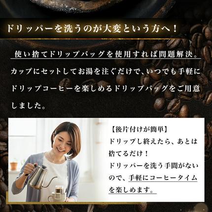 宮崎県都城市のふるさと納税 焙煎職人こだわりのドリップバッグコーヒー(中深煎り)9P※ポスト投函≪みやこんじょ特急便≫_LA-3304-Q