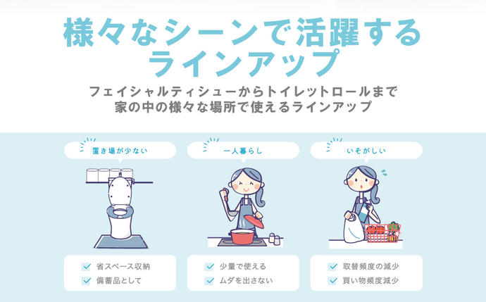 熊本県八代市のふるさと納税 ＼スピード発送／【スコッティ】トイレットロール ダブル フラワーパック 3倍長持ち 4ロール 香りつき 日用品 生活必需品 スピード発送 【7営業日以内に発送】