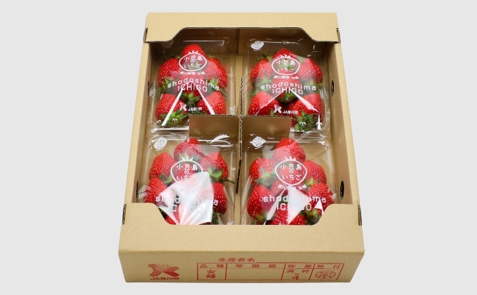 香川県土庄町のふるさと納税 【 小豆島 】【3月からの発送】小豆島のいちご（女峰）230g×4パック 果物類 苺 イチゴ