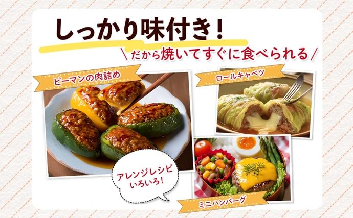 北海道洞爺湖町のふるさと納税 【セゾン限定】北海道 特製 手ごね ハンバーグ 130g×10個 牛肉 豚肉 合挽 挽肉 ミンチ 国産 肉屋 手作り 小分け ジューシー おかず 本格的 簡単 調理 グルメ お取り寄せ お肉屋 たどころ 送料無料