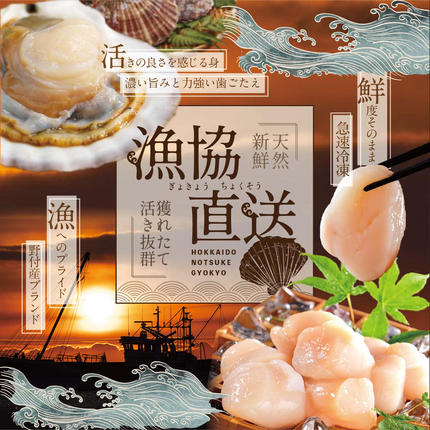 北海道別海町のふるさと納税 【毎月2ヶ月定期便】北海道 野付産 冷凍ホタテ 貝柱 大玉（Sサイズ）ホタテ500ｇ（ほたて ホタテ 帆立 ふるさと納税 お届け）