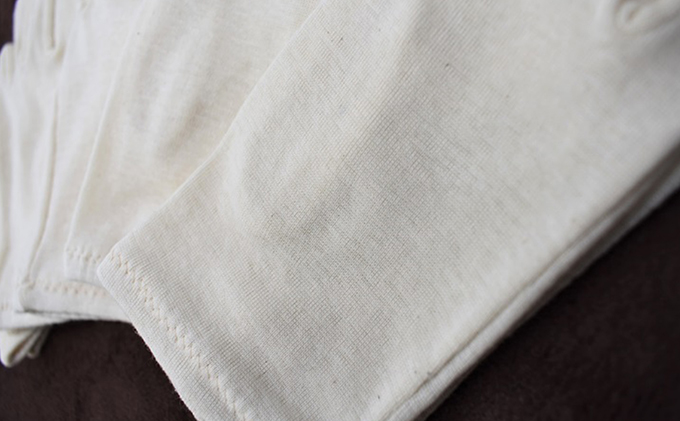 香川県東かがわ市のふるさと納税 自然の肌触りオーガニックコットン手袋（1双） ファッション 子供服 キッズ ファッション小物