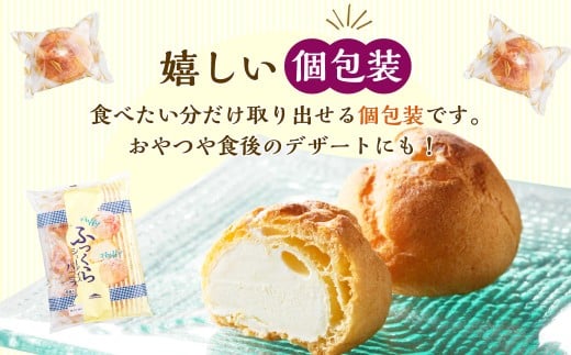 山梨県中央市のふるさと納税 【シャトレーゼ】ふっくら シューアイス（バニラ）【個包装】18個入×2セット 計36個 ／ スイーツ デザート お菓子 おかし おやつ ギフト 贈答 プレゼント お取り寄せ