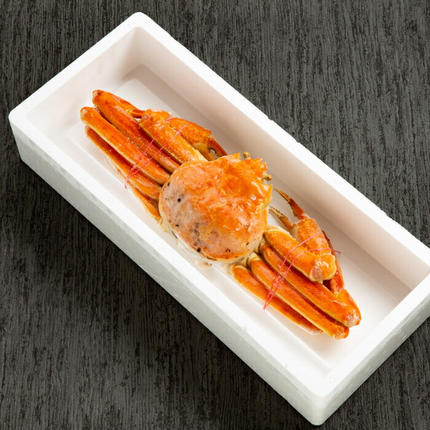 北海道紋別市のふるさと納税 13-393 本ずわいがに姿 大型サイズ1杯 約600～800g