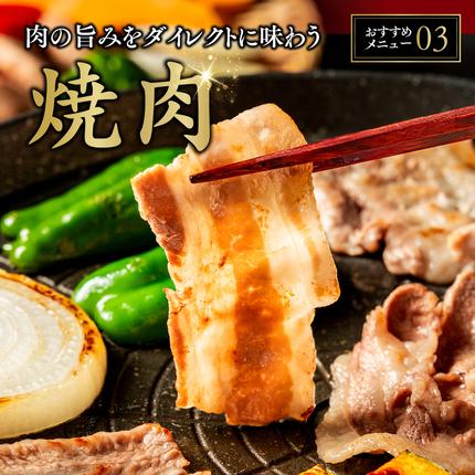 北海道紋別市のふるさと納税 16-94 喜多牧場の豚肉3種ダブルセット