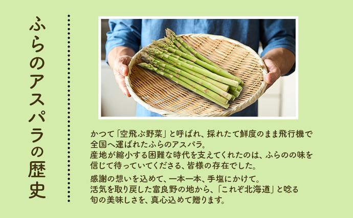 北海道南富良野町のふるさと納税 2026年夏発送！ [JAふらの厳選]富良野産 グリーンアスパラ Lサイズ 約1kg アスパラ 野菜 アスパラガス