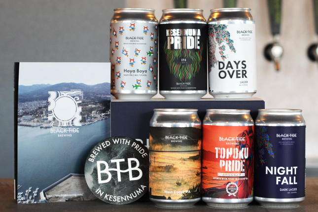 宮城県気仙沼市のふるさと納税 【できたて直送！】 BTB クラフトビール 6缶 セット [BLACK TIDE BREWING 宮城県 気仙沼市 20565980] 酒 ビール びーる 飲み比べ クラフト お酒 地ビール