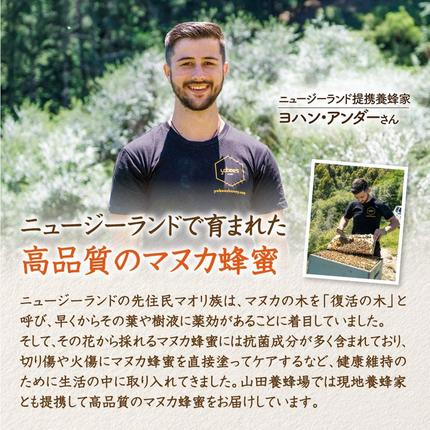 岡山県鏡野町のふるさと納税 ＜定期便3回＞マヌカ蜂蜜MG500+(クリームタイプ) 200g  【006-a138】【山田養蜂場】