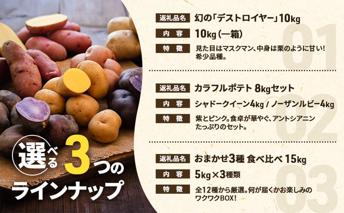十勝 幕別町産 じゃがいも10kg (デストロイヤー) 渡邉農場 [2026年11月