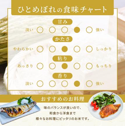 宮城県大河原町のふるさと納税 ひとめぼれ 定期便12回/5kg×1袋 令和8年産 新米 先行予約 宮城県産 米 精米 白米