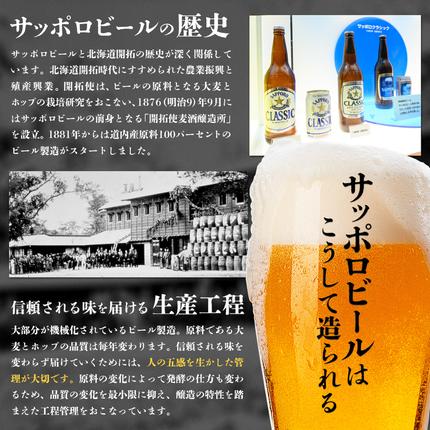 北海道恵庭市のふるさと納税 サッポロヱビスビール350ml×24本【930060121】