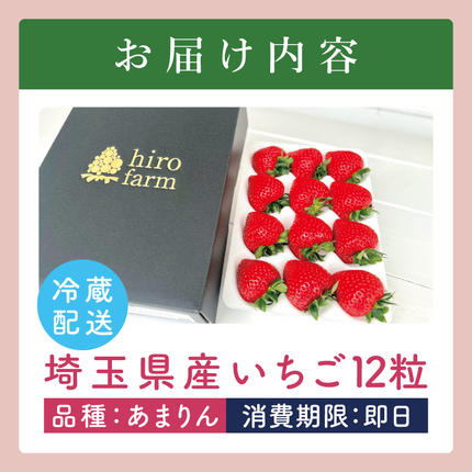 埼玉県春日部市のふるさと納税 あまりんデラックス【埼玉県 春日部 いちご あまりん 大粒 フルーツ 高級 贈答用】（DI001）