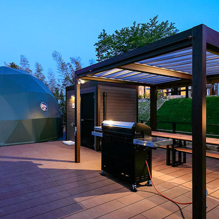 兵庫県淡路市のふるさと納税 Glamping Resort Awaji＜オーシャンテラス＞素泊まりプラン宿泊券
