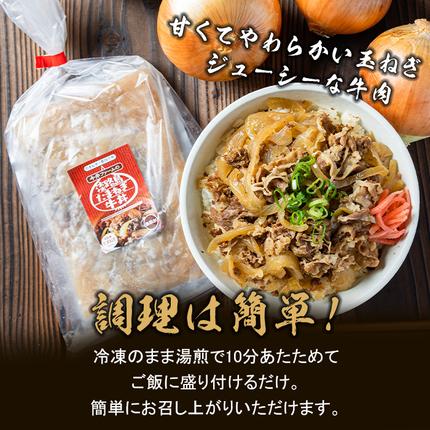 兵庫県淡路市のふるさと納税 淡路島たまねぎ 牛丼の具　150g×10食