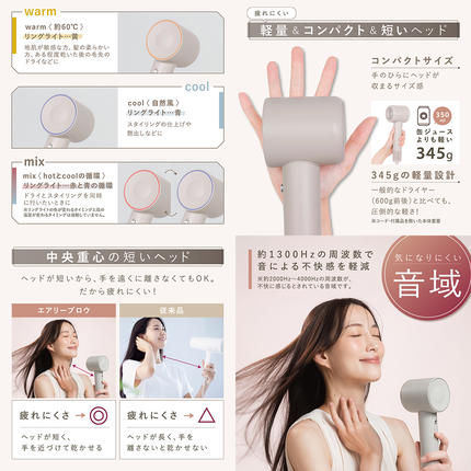 茨城県つくばみらい市のふるさと納税 LINKA エアリーブロウ リンカ 美容 ドライヤー ヘアケア 髪 エステ ギフト ラッピング 贈呈品 プレゼント 母の日 母の日準備 母の日ギフト [EV08-NT]