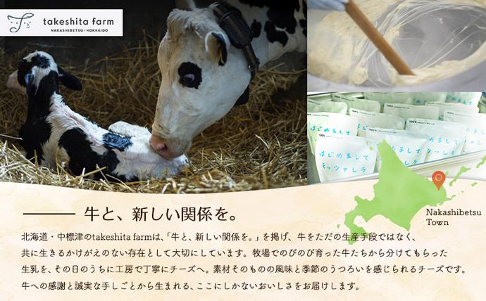 北海道中標津町のふるさと納税 【セゾン限定】竹下牧場まるごとチーズセット【24033】