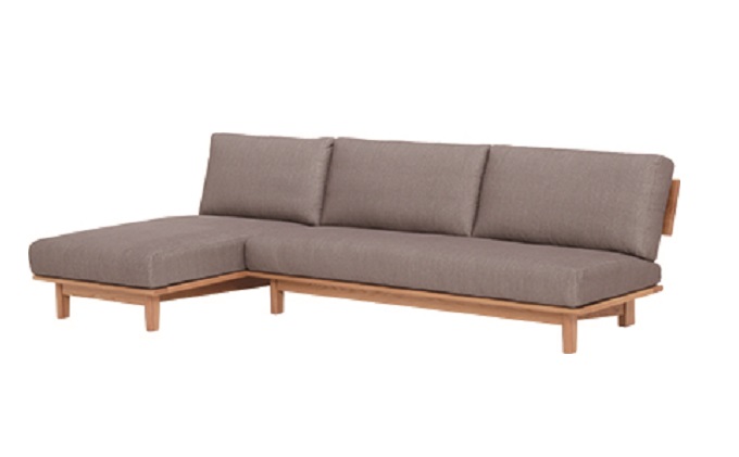 ナガノインテリア ソファ カウチソファ LC034-LM/CM 快適な座り心地