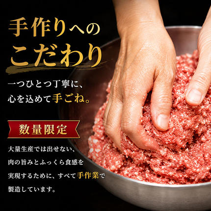 岐阜県池田町のふるさと納税 ふるさと納税　飛騨牛 ハンバーグ ロースバーグ 150g×5枚 計750g  和牛